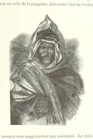 An illustration from Kabyles et Kroumirs ... Dessins de MM. Andrieux, Duhousset, C. Gosselin, II. Vogel, d'après le croquis de l'auteur. Gravure de F. Méaulle (1882)