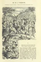 An illustration from Christmas Stories. Blade-O'-Grass, Golden Grain, and Bread and Cheese and Kisses (1874)