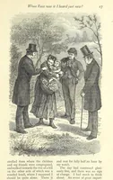 An illustration from Christmas Stories. Blade-O'-Grass, Golden Grain, and Bread and Cheese and Kisses (1874)