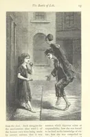An illustration from Christmas Stories. Blade-O'-Grass, Golden Grain, and Bread and Cheese and Kisses (1874)