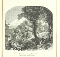 An illustration from With the Poets. A selection of English Poetry (1883)