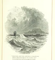 An illustration from With the Poets. A selection of English Poetry (1883)