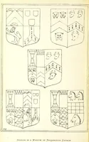 Picture 13 of 49 from The Church Heraldry of Norfolk: a description of all coats of arms on brasses, monuments, etc., now to be found in the county. Illustrated ... With Notes from the inscriptions attached (1885), leaf 124
