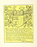 Picture 16 of 49 from The Church Heraldry of Norfolk: a description of all coats of arms on brasses, monuments, etc., now to be found in the county. Illustrated ... With Notes from the inscriptions attached (1885), leaf 164
