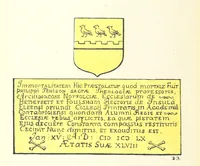 Picture 35 of 49 from The Church Heraldry of Norfolk: a description of all coats of arms on brasses, monuments, etc., now to be found in the county. Illustrated ... With Notes from the inscriptions attached (1885), leaf 364