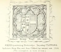 Picture 6 of 49 from The Church Heraldry of Norfolk: a description of all coats of arms on brasses, monuments, etc., now to be found in the county. Illustrated ... With Notes from the inscriptions attached (1885), leaf 66