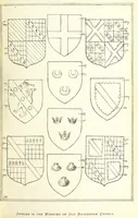 Picture 9 of 49 from The Church Heraldry of Norfolk: a description of all coats of arms on brasses, monuments, etc., now to be found in the county. Illustrated ... With Notes from the inscriptions attached (1885), leaf 93