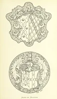 An illustration from The Church Heraldry of Norfolk: a description of all coats of arms on brasses, monuments, etc., now to be found in the county. Illustrated ... With Notes from the inscriptions attached (1885)