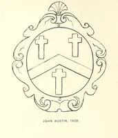 An illustration from The Church Heraldry of Norfolk: a description of all coats of arms on brasses, monuments, etc., now to be found in the county. Illustrated ... With Notes from the inscriptions attached (1885)