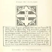 Picture 3 of 73 from The Church Heraldry of Norfolk: a description of all coats of arms on brasses, monuments, etc., now to be found in the county. Illustrated ... With Notes from the inscriptions attached (1885), leaf 32