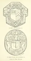 An illustration from The Church Heraldry of Norfolk: a description of all coats of arms on brasses, monuments, etc., now to be found in the county. Illustrated ... With Notes from the inscriptions attached (1885)
