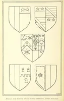Picture 49 of 73 from The Church Heraldry of Norfolk: a description of all coats of arms on brasses, monuments, etc., now to be found in the county. Illustrated ... With Notes from the inscriptions attached (1885), leaf 398