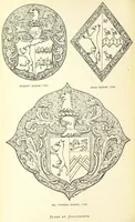 An illustration from The Church Heraldry of Norfolk: a description of all coats of arms on brasses, monuments, etc., now to be found in the county. Illustrated ... With Notes from the inscriptions attached (1885)