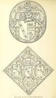Picture 55 of 73 from The Church Heraldry of Norfolk: a description of all coats of arms on brasses, monuments, etc., now to be found in the county. Illustrated ... With Notes from the inscriptions attached (1885), leaf 454