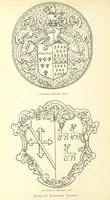 An illustration from The Church Heraldry of Norfolk: a description of all coats of arms on brasses, monuments, etc., now to be found in the county. Illustrated ... With Notes from the inscriptions attached (1885)