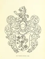 An illustration from The Church Heraldry of Norfolk: a description of all coats of arms on brasses, monuments, etc., now to be found in the county. Illustrated ... With Notes from the inscriptions attached (1885)