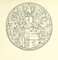 An illustration from The Church Heraldry of Norfolk: a description of all coats of arms on brasses, monuments, etc., now to be found in the county. Illustrated ... With Notes from the inscriptions attached (1885)