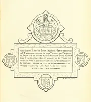 An illustration from The Church Heraldry of Norfolk: a description of all coats of arms on brasses, monuments, etc., now to be found in the county. Illustrated ... With Notes from the inscriptions attached (1885)