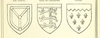 An illustration from The Church Heraldry of Norfolk: a description of all coats of arms on brasses, monuments, etc., now to be found in the county. Illustrated ... With Notes from the inscriptions attached (1885)