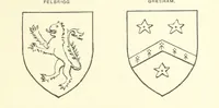 Picture 73 of 73 from The Church Heraldry of Norfolk: a description of all coats of arms on brasses, monuments, etc., now to be found in the county. Illustrated ... With Notes from the inscriptions attached (1885), leaf 595