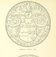 An illustration from The Church Heraldry of Norfolk: a description of all coats of arms on brasses, monuments, etc., now to be found in the county. Illustrated ... With Notes from the inscriptions attached (1885)