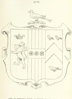 An illustration from The Church Heraldry of Norfolk: a description of all coats of arms on brasses, monuments, etc., now to be found in the county. Illustrated ... With Notes from the inscriptions attached (1885)