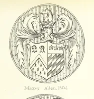 An illustration from The Church Heraldry of Norfolk: a description of all coats of arms on brasses, monuments, etc., now to be found in the county. Illustrated ... With Notes from the inscriptions attached (1885)