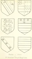 Picture 45 of 55 from The Church Heraldry of Norfolk: a description of all coats of arms on brasses, monuments, etc., now to be found in the county. Illustrated ... With Notes from the inscriptions attached (1885), leaf 253