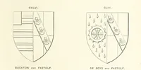 Picture 55 of 55 from The Church Heraldry of Norfolk: a description of all coats of arms on brasses, monuments, etc., now to be found in the county. Illustrated ... With Notes from the inscriptions attached (1885), leaf 301