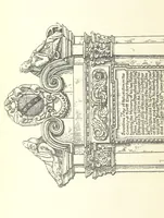 An illustration from The Church Heraldry of Norfolk: a description of all coats of arms on brasses, monuments, etc., now to be found in the county. Illustrated ... With Notes from the inscriptions attached (1885)