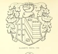 An illustration from The Church Heraldry of Norfolk: a description of all coats of arms on brasses, monuments, etc., now to be found in the county. Illustrated ... With Notes from the inscriptions attached (1885)