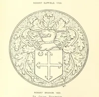 Picture 11 of 55 from The Church Heraldry of Norfolk: a description of all coats of arms on brasses, monuments, etc., now to be found in the county. Illustrated ... With Notes from the inscriptions attached (1885), leaf 94