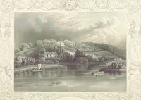 An illustration from Tombleson's Thames. [Plates. German edition. Descriptive text by W. G. Fearnside.] Ger (1834)