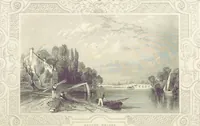 Picture 40 of 86 from Tombleson's Thames. [Plates. German edition. Descriptive text by W. G. Fearnside.] Ger (1834), leaf 186
