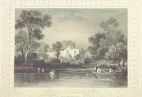 Picture 44 of 86 from Tombleson's Thames. [Plates. German edition. Descriptive text by W. G. Fearnside.] Ger (1834), leaf 206