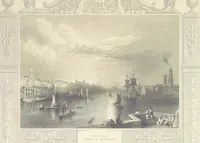 An illustration from Tombleson's Thames. [Plates. German edition. Descriptive text by W. G. Fearnside.] Ger (1834)