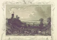 Picture 74 of 86 from Tombleson's Thames. [Plates. German edition. Descriptive text by W. G. Fearnside.] Ger (1834), leaf 346