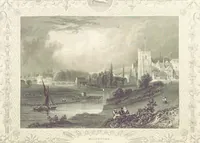 An illustration from Tombleson's Thames. [Plates. German edition. Descriptive text by W. G. Fearnside.] Ger (1834)