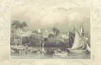 An illustration from Tombleson's Thames. [Plates. German edition. Descriptive text by W. G. Fearnside.] Ger (1834)