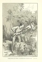 An illustration from The Golden Magnet: a tale of the Land of the Incas, etc (1884)