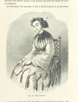 An illustration from Les Races Humaines ... Ouvrage illustré de 334 gravures dessinées sur bois, et de 8 chromo-lithographies, etc (1872)