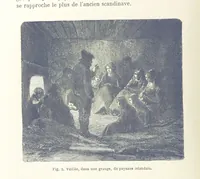 An illustration from Les Races Humaines ... Ouvrage illustré de 334 gravures dessinées sur bois, et de 8 chromo-lithographies, etc (1872)