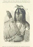 An illustration from Les Races Humaines ... Ouvrage illustré de 334 gravures dessinées sur bois, et de 8 chromo-lithographies, etc (1872)