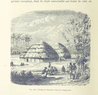 An illustration from Les Races Humaines ... Ouvrage illustré de 334 gravures dessinées sur bois, et de 8 chromo-lithographies, etc (1872)