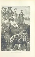 An illustration from Les Races Humaines ... Ouvrage illustré de 334 gravures dessinées sur bois, et de 8 chromo-lithographies, etc (1872)