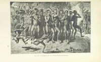 An illustration from Les Races Humaines ... Ouvrage illustré de 334 gravures dessinées sur bois, et de 8 chromo-lithographies, etc (1872)