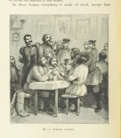 An illustration from The Human Race, ... illustrated by ... engravings on wood, and ... chromolithographs (1872)