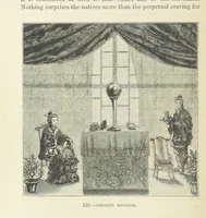 An illustration from The Human Race, ... illustrated by ... engravings on wood, and ... chromolithographs (1872)
