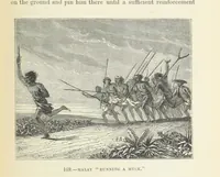An illustration from The Human Race, ... illustrated by ... engravings on wood, and ... chromolithographs (1872)