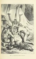 An illustration from The Human Race, ... illustrated by ... engravings on wood, and ... chromolithographs (1872)